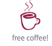want free coffee